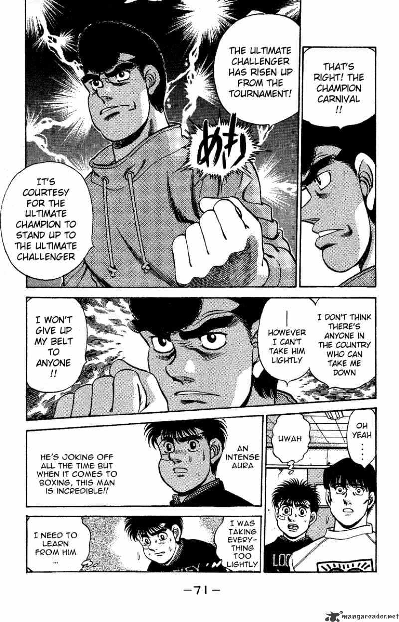 Hajime no Ippo: Fighting Spirit, Chapter 173 image 08